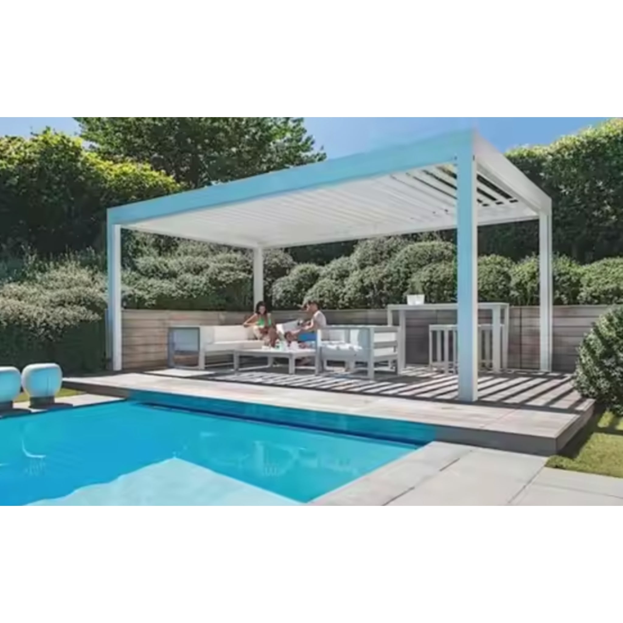 ShadeFlex Retractable Pergola